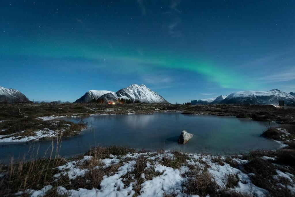 New! Lofoten Luxury Home Near Henningsvaer Lyngværet المظهر الخارجي الصورة