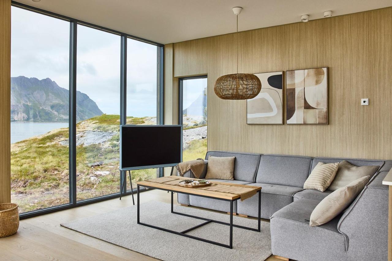 New! Lofoten Luxury Home Near Henningsvaer Lyngværet المظهر الخارجي الصورة